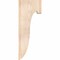 Ekena Millwork Del Monte Smooth Corbel, Douglas Fir, 3 1/2"W x 10"D x 26"H COR04X10X26DEL00SDF - alternate 3